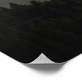SNEEUWGEDEKTE MOUNTAIN ONDER CLOUDY SKY TIJDENS DA POSTER (Hoek)