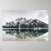 SNEEUWGEDEKTE MOUNTAIN POSTER (Voorkant)