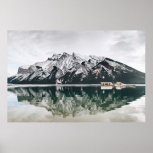 SNEEUWGEDEKTE MOUNTAIN POSTER