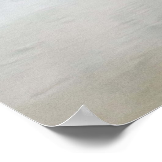 SNEEUWGEDEKTE MOUNTAIN POSTER (Hoek)