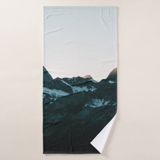 SNEEUWGEDEKTE MOUNTAIN TIJDENS DAG2 BADHANDDOEK (Badhanddoek)