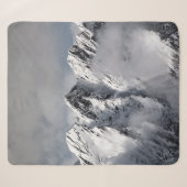 SNEEUWGEDEKTE MOUNTAINEN SHERPA DEKEN (Voorkant (horizontaal))