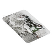 Sneeuwgedekte trekker magneet (Rechterzijde)