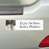 SneeuwgeheugenBumpersticker Bumpersticker (Op auto)