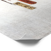 Sneeuwgeisha-Posters en -Prints Poster (Hoek)