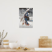 Sneeuwgeisha-Posters en -Prints Poster (Keuken)