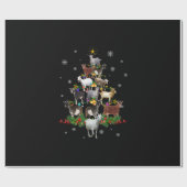 Sneeuwgeitenvlees Cadeaupapier (Vlak)