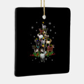 Sneeuwgeitenvlees Keramisch Ornament (Rechts)