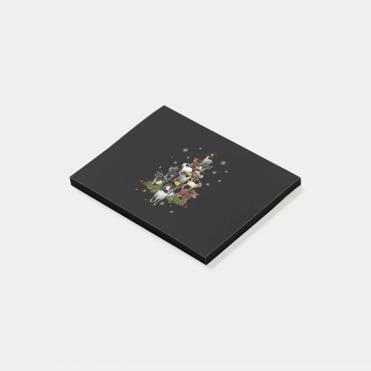 Sneeuwgeitenvlees Post-it® Notes (Schuin)