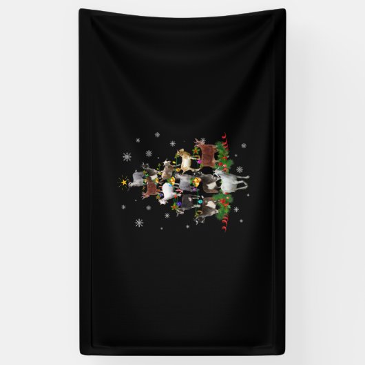 Sneeuwgeitenvlees Spandoek (Verticaal)