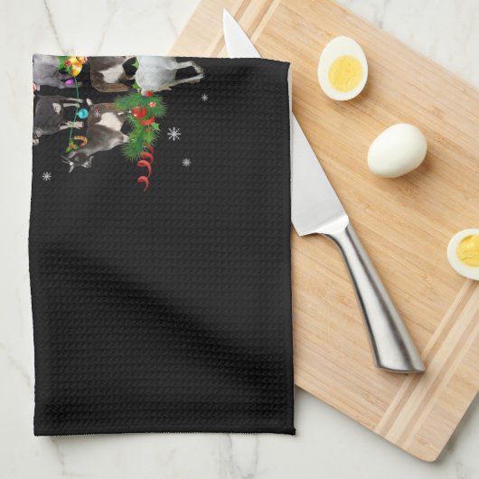 Sneeuwgeitenvlees Theedoek (Quarter Fold)