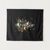 Sneeuwgeitenvlees Wandkleed (Voorkant (horizontaal))