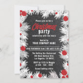 Sneeuwgekuste dennentakken Rode bessen Kerstmis Kaart (Voorkant)