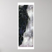 Sneeuwgezicht - Afdrukken Poster (Voorkant)