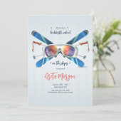 Sneeuwgogles Kaart (Staand voorkant)