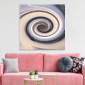 sneeuwgolfdoek canvas afdruk (Insitu (Woonkamer))