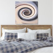sneeuwgolfdoek canvas afdruk (Insitu (Slaapkamer))