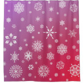 Sneeuwgordijn Douchegordijn (Voorkant)