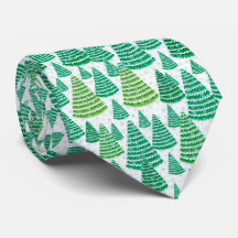 Sneeuwgroen kerstboompatroon