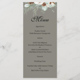 Sneeuwgroen Menu
