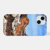 Sneeuwhaas iPhone 15 Case (Achterkant horizontaal)