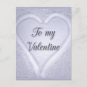 Sneeuwhart Briefkaart (Voorkant)