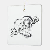 Sneeuwhart Ornament Maanharten (Links)