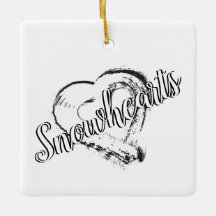 Sneeuwhart Ornament Maanharten