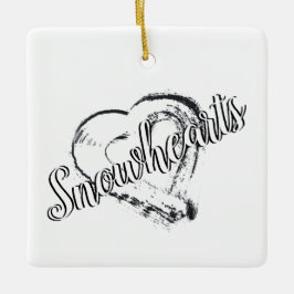 Sneeuwhart Ornament Maanharten