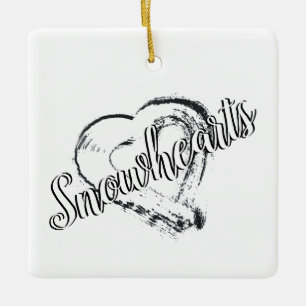 Sneeuwhart Ornament Maanharten
