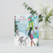 Sneeuwharten - briefkaarten (Staand voorkant)