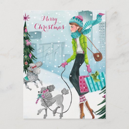 Sneeuwharten - briefkaarten (Voorkant)