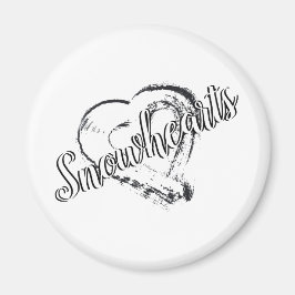 sneeuwhartmagneet magneet