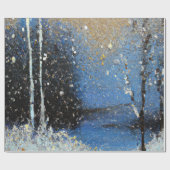 sneeuwHerfst Cadeaupapier (Vlak)