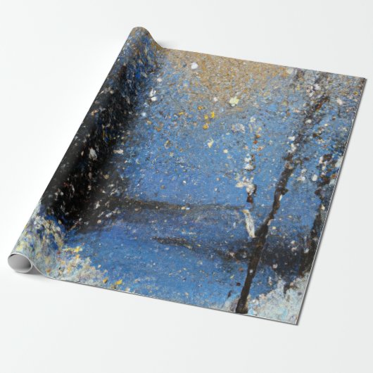 sneeuwHerfst Cadeaupapier (Uitgerold)