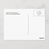 Sneeuwhoenders, 1 briefkaart (Achterkant)