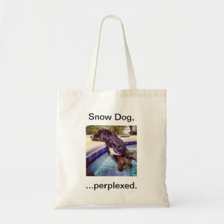 Sneeuwhond, ...verbijsterd tote bag