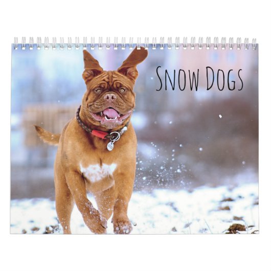 Sneeuwhonden Kalender (Hoes)