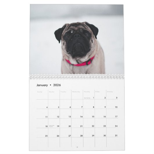 Sneeuwhonden Kalender (Jan 2026)