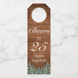 Sneeuwhout & Bos Country Pine Jubileum Flessenhanger