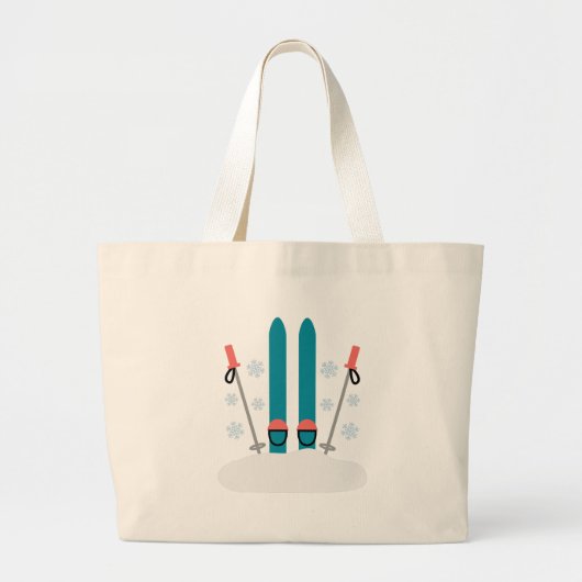 sneeuwhuid grote tote bag (Voorkant)