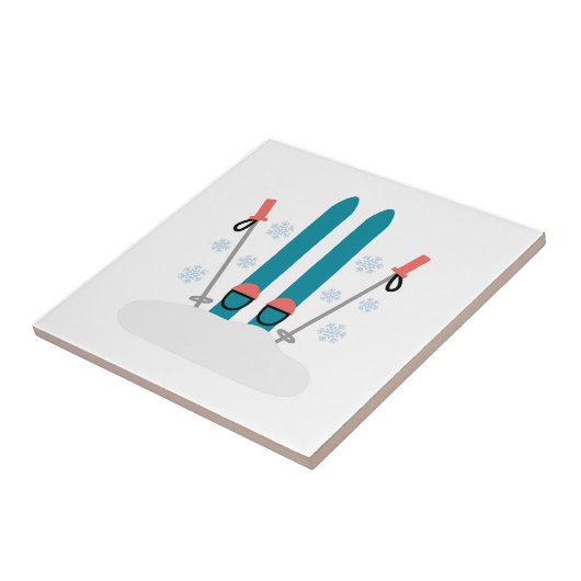 sneeuwhuid tegeltje (Zijkant)