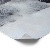 Sneeuwige Bossen Poster (Hoek)