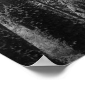 Sneeuwige Bossen Poster (Hoek)