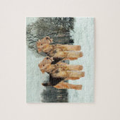 Sneeuwige Dag Legpuzzel (Verticaal)