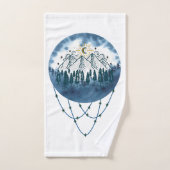 Sneeuwige Natuur van de Boom van de Bouw Bad Handdoek (Handdoek)