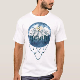 Sneeuwige Natuur van de Boom van de Bouw T-shirt