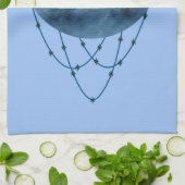 Sneeuwige Natuur van de Boom van de Bouw Theedoek (Gevouwen)