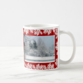 Sneeuwige Ochtend Kerstmug Koffiemok