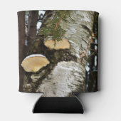 Sneeuwige paddenstoelen bij de vogelboom blikjeskoeler (Achterkant)